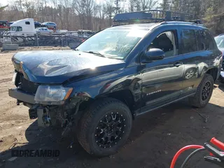 2014 Jeep Compass Latitude with VIN 1C4NJDEB2ED626380, listed as a IAAI auction lot 41675908 with 90,153 mi miles. Bid and sale history available at carsss.com. Image 18.