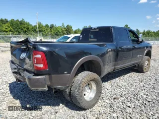 2021 Ram 3500 Longhorn with VIN 3C63RRKL0MG703041, listed as a Copart auction lot 61669834 with 47,807 mi miles and Salvage Title. Bid and sale history available at carsss.com. Image 3.