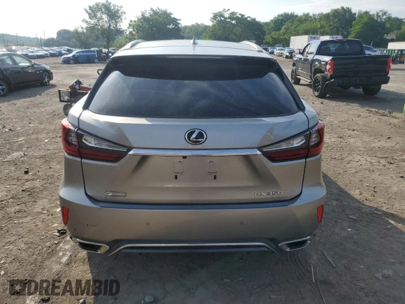 2019 Lexus RX 350 with VIN 2T2BZMCA0KC172091, listed as a Copart auction lot 61464075 with 62,683 mi miles and Salvage title. Bid and sale history available at DreamBid. Image 6.
