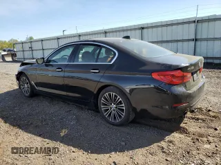 2017 BMW 5 Series 530i xDrive with VIN WBAJA7C30HG904334, listed as a Copart auction lot 54753125 with 71,083 mi miles and Salvage title. Bid and sale history available at DreamBid. Image 2.
