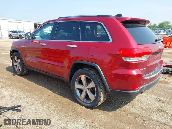 2014 Jeep Grand Cherokee Limited with VIN 1C4RJFBTXEC115239, listed as a IAAI auction lot 42352872 with 51,422 mi miles and . Bid and sale history available at DreamBid. Image 3.