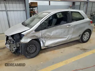 2014 Toyota Yaris L with VIN JTDJTUD39ED592067, listed as a Copart auction lot 83051594 with 258,343 mi miles and Salvage Title. Bid and sale history available at carsss.com. Image 1.