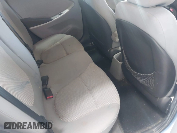 2012 Hyundai Accent GS with VIN KMHCT5AEXCU040770, listed as a IAAI auction lot 42265628 with 139,595 mi miles and . Bid and sale history available at DreamBid. Image 8.