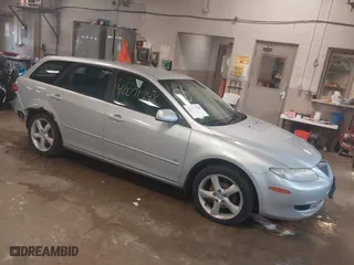 2004 Mazda Mazda6 s with VIN 1YVFP82D645N86923, listed as a IAAI auction lot 42071748 with 149,138 mi miles. Bid and sale history available at carsss.com. Image 1.
