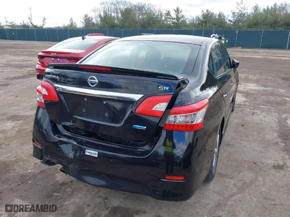 2014 Nissan Sentra SV with VIN 3N1AB7AP6EY330583, listed as a IAAI auction lot 41467309 with 155,017 mi miles. Bid and sale history available at carsss.com. Image 4.