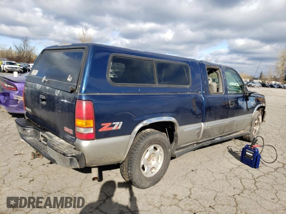 1999 GMC Sierra 1500 SLE z VIN 1GTEK19T7XZ531950, wystawiony jako Copart lot #44424965 z przebiegiem 151 343 mil mil oraz Szkoda całkowita • Salvage title. Historia ofert i sprzedaży dostępna na DreamBid. Obrazek 3.