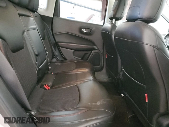 2018 Jeep Compass Trailhawk with VIN 3C4NJDDB5JT367079, listed as a Copart auction lot 52217965 with 53,816 mi miles and Salvage Title. Bid and sale history available at carsss.com. Image 11.