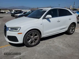 2017 Audi Q3 Prestige z VIN WA1GCCFS5HR005163, wystawiony jako Copart lot #58434605 z przebiegiem 116 114 mil mil oraz Szkoda całkowita • Salvage title. Historia ofert i sprzedaży dostępna na DreamBid. Obrazek 1.