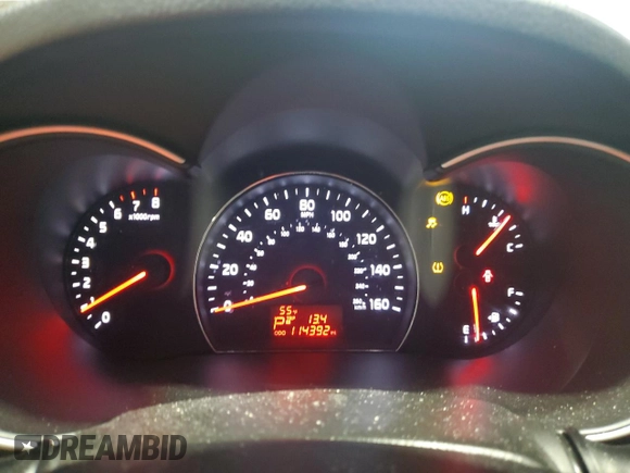 2015 Kia Sorento LX with VIN 5XYKTCA66FG633321, listed as a Copart auction lot 47757355 with 114,392 mi miles and Salvage Title. Bid and sale history available at DreamBid. Image 9.
