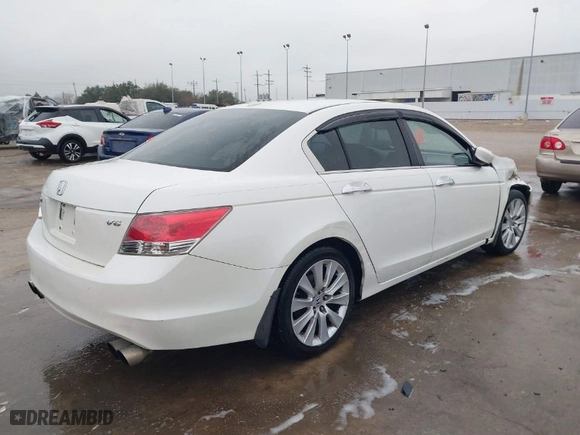 2009 Honda Accord Sdn EX-L with VIN 1HGCP36849A009445, listed as a IAAI auction lot 41537934 with 176,086 mi miles. Bid and sale history available at carsss.com. Image 4.