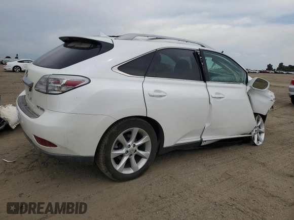 2011 Lexus RX 350 with VIN 2T2ZK1BA9BC057380, listed as a Copart auction lot 54950315 with Not Provided miles and Salvage Title. Bid and sale history available at DreamBid. Image 3.