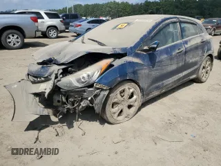 2014 Hyundai Elantra GT with VIN KMHD35LH2EU195845, listed as a Copart auction lot 71705974 with 0 mi miles and Salvage Title. Bid and sale history available at carsss.com. Image 1.