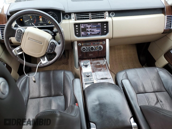 2014 Land Rover Range Rover HSE with VIN SALGS2WF7EA137981, listed as a Copart auction lot 59296795 with 125,535 mi miles and Clean title. Bid and sale history available at DreamBid. Image 8.