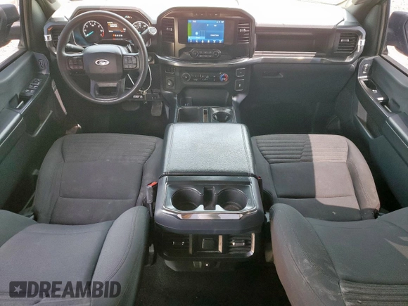 2023 Ford F-150 XL with VIN 1FTEW1CP8PKF56672, listed as a Copart auction lot 56911865 with 34,124 mi miles and Non repairable. Bid and sale history available at DreamBid. Image 8.
