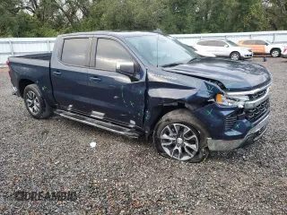 2022 Chevrolet Silverado 1500 LT with VIN 1GCPACED0NZ614364, listed as a Copart auction lot 78196344 with 0 mi miles and Salvage Title. Bid and sale history available at carsss.com. Image 4.