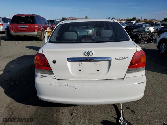2003 Toyota ECHO with VIN JTDBT123235053254, listed as a Copart auction lot 78870224 with 0 mi miles and Salvage Title. Bid and sale history available at carsss.com. Image 6.