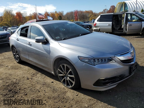 2016 Acura TLX V6 with VIN 19UUB2F35GA002650, listed as a Copart auction lot 72422223 with 0 mi miles. Bid and sale history available at carsss.com. Image 4.