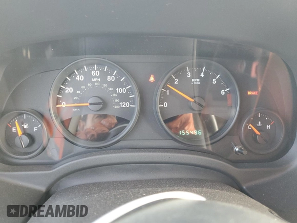2012 Jeep Patriot Sport with VIN 1C4NJPBA6CD530505, listed as a Copart auction lot 62421155 with 155,496 mi miles and Salvage title. Bid and sale history available at DreamBid. Image 9.