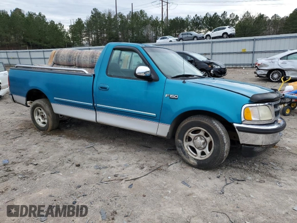 1998 Ford F-150 z VIN 1FTDF17W2WNA09312, wystawiony jako Copart lot #48290845 z przebiegiem 167 417 mil mil oraz Szkoda całkowita • Salvage title. Historia ofert i sprzedaży dostępna na DreamBid. Obrazek 4.