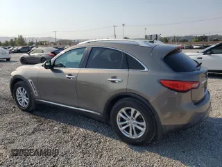2010 Infiniti FX with VIN JN8AS1MW7AM851892, listed as a Copart auction lot 64990275 with 125,266 mi miles and Salvage title. Bid and sale history available at DreamBid. Image 2.