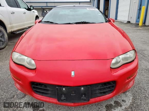 2002 Chevrolet Camaro z VIN 2G1FP22K322135404, wystawiony jako Copart lot #58767305 z przebiegiem Nie podano mil oraz Czysty tytuł • Clean title. Historia ofert i sprzedaży dostępna na DreamBid. Obrazek 5.