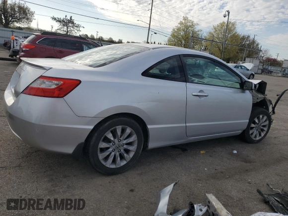 2010 Honda Civic Cpe EX with VIN 2HGFG1B85AH533247, listed as a Copart auction lot 53507695 with 226,677 mi miles and Salvage Title. Bid and sale history available at carsss.com. Image 3.