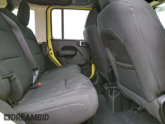 2022 Jeep Wrangler Unlimited Sport with VIN 1C4HJXDG9NW249658, listed as a Copart auction lot 41460745 with Not Provided miles and Non Repairable. Bid and sale history available at DreamBid. Image 11.