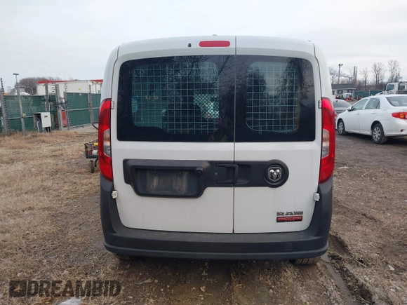 2019 Ram ProMaster City Wagon with VIN ZFBHRFAB7K6M09224, listed as a IAAI auction lot 41475485 with 227,781 mi miles. Bid and sale history available at carsss.com. Image 16.