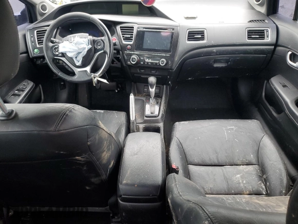 2015 Honda Civic Sedan EX-L with VIN 2HGFB2F95FH500991, listed as a Copart auction lot 51666015 with 0 mi miles and Clean Title. Bid and sale history available at carsss.com. Image 8.