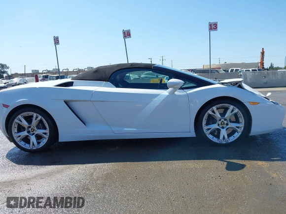 2008 Lamborghini Gallardo z VIN ZHWGU22T18LA07324, wystawiony jako IAAI lot #41835407 z przebiegiem 26 552 mil mil oraz . Historia ofert i sprzedaży dostępna na DreamBid. Obrazek 14.