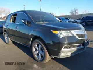 2013 Acura MDX Tech Pkg with VIN 2HNYD2H34DH517881, listed as a IAAI auction lot 41783425 with 164,813 mi miles. Bid and sale history available at carsss.com. Image 1.