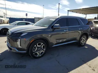 2023 Hyundai Palisade Limited z VIN KM8R54GE4PU560622, wystawiony jako Copart lot #46874185 z przebiegiem 33 173 mil mil oraz Szkoda całkowita • Salvage title. Historia ofert i sprzedaży dostępna na DreamBid. Obrazek 1.