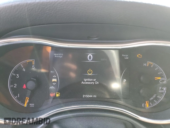 2014 Jeep Grand Cherokee Limited с VIN 1C4RJFBMXEC409071, выставлен на аукционе Copart как лот 58671325 с пробегом 215 044 миль миль и Чистый • Clean title. История ставок и продаж доступна на DreamBid. Изображение 9.