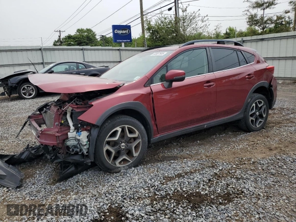 2018 Subaru Crosstrek Limited with VIN JF2GTAMC7J8312241, listed as a Copart auction lot 60807585 with 156,046 mi miles and Salvage title. Bid and sale history available at DreamBid. Image 1.
