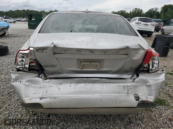 2010 Volvo S40 with VIN YV1382MS5A2504282, listed as a Copart auction lot 66360834 with 149,791 mi miles and Salvage Title. Bid and sale history available at carsss.com. Image 6.