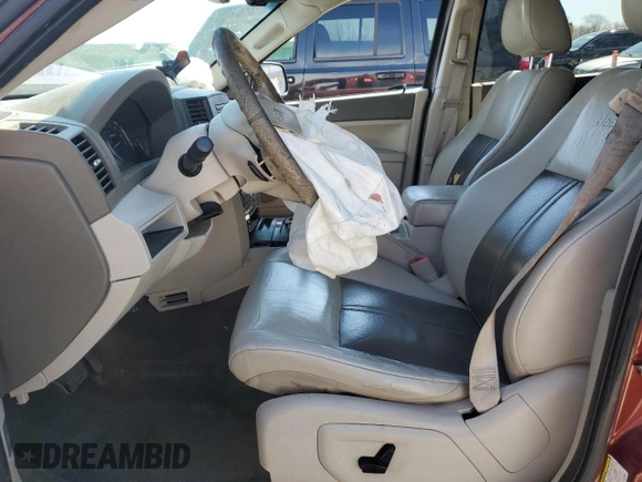 2007 Jeep Grand Cherokee Limited with VIN 1J8HR58277C524985, listed as a Copart auction lot 53262725 with Not provided miles and Clean title. Bid and sale history available at DreamBid. Image 7.