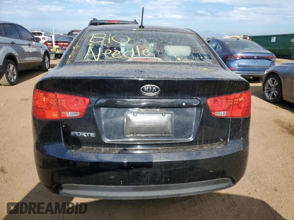 2012 Kia Forte LX with VIN KNAFT4A22C5475856, listed as a Copart auction lot 66138784 with 0 mi miles and Salvage Title. Bid and sale history available at carsss.com. Image 6.