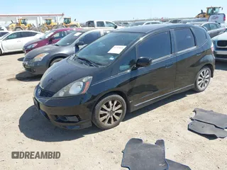 2013 Honda Fit Sport with VIN JHMGE8H57DC049293, listed as a IAAI auction lot 41757899 with 113,963 mi miles. Bid and sale history available at carsss.com. Image 17.