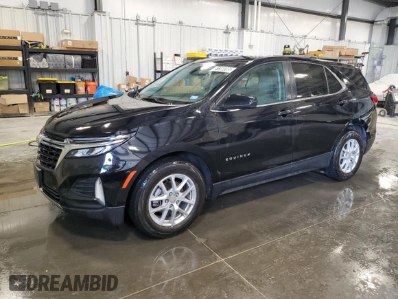 2023 Chevrolet Equinox LT z VIN 3GNAXKEG6PL264846, wystawiony jako Copart lot #61380385 z przebiegiem 62 214 mil mil oraz Czysty tytuł • Clean title. Historia ofert i sprzedaży dostępna na DreamBid. Obrazek 1.