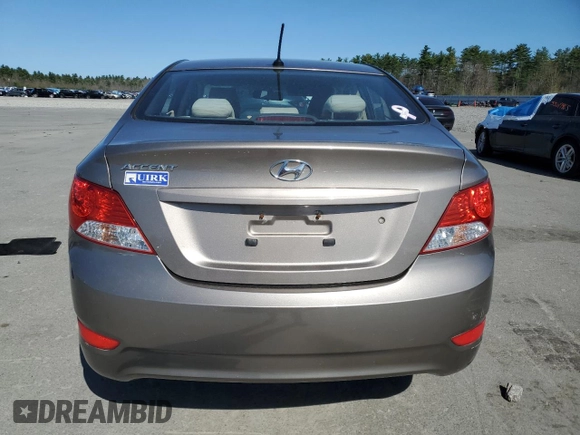 2014 Hyundai Accent GLS z VIN KMHCT4AE7EU690248, wystawiony jako Copart lot #54611635 z przebiegiem 95 051 mil mil oraz Szkoda całkowita • Salvage title. Historia ofert i sprzedaży dostępna na DreamBid. Obrazek 6.