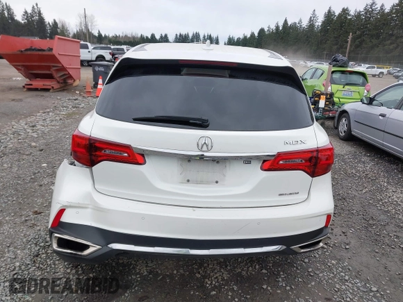 2019 Acura MDX w/Technology Pkg with VIN 5J8YD4H55KL016745, listed as a IAAI auction lot 41835318 with 61,011 mi miles. Bid and sale history available at carsss.com. Image 16.