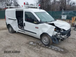 2015 Ram ProMaster City Cargo Tradesman with VIN ZFBERFAT0F6199101, listed as a IAAI auction lot 41622279 with 174,422 mi miles. Bid and sale history available at carsss.com. Image 1.