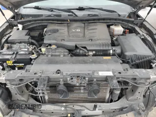 2012 Infiniti QX56 8-passenger with VIN JN8AZ2ND4C9715207, listed as a Copart auction lot 43283955 with 191,935 mi miles and Salvage title. Bid and sale history available at DreamBid. Image 12.