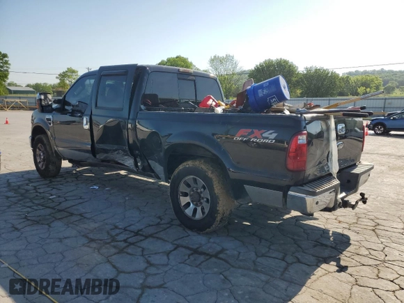 2010 Ford F-250 XL with VIN 1FTSW2B54AEB08685, listed as a Copart auction lot 54236555 with 205,897 mi miles and Salvage title. Bid and sale history available at DreamBid. Image 2.