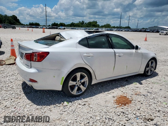 2011 Lexus IS 250 с VIN JTHBF5C24B5135973, выставлен на аукционе Copart как лот 61450785 с пробегом 158 540 миль миль и Списание • Salvage title. История ставок и продаж доступна на DreamBid. Изображение 3.