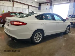 2015 Ford Fusion S with VIN 3FA6P0G79FR301924, listed as a Copart auction lot 50570565 with 121,859 mi miles and Salvage Title. Bid and sale history available at carsss.com. Image 3.