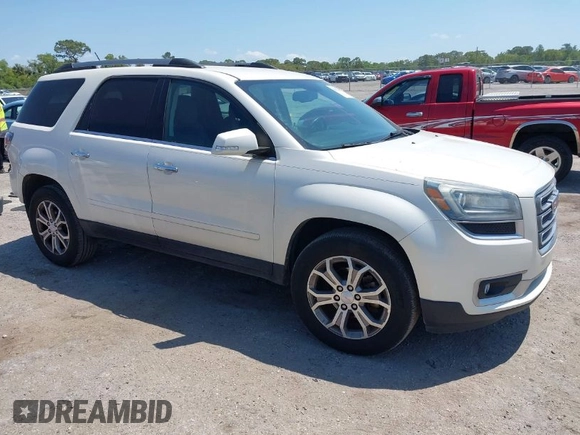 2013 GMC Acadia SLT with VIN 1GKKRRKD3DJ228534, listed as a IAAI auction lot 42012397 with 80,851 mi miles. Bid and sale history available at carsss.com. Image 1.