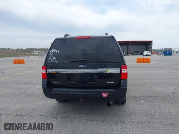 2017 Ford Expedition Max Limited z VIN 1FMJK2AT2HEA48239, wystawiony jako IAAI lot #41965283 z przebiegiem 127 826 mil mil oraz . Historia ofert i sprzedaży dostępna na DreamBid. Obrazek 16.