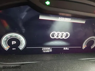 2021 Audi Q8 Premium with VIN WA1AVAF14MD028288, listed as a Copart auction lot 42691223 with 23,508 mi miles. Bid and sale history available at carsss.com. Image 9.