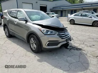 2018 Hyundai Santa Fe 2.4L z VIN 5NMZTDLB9JH079656, wystawiony jako Copart lot #54256175 z przebiegiem 100 678 mil mil oraz Szkoda całkowita • Salvage title. Historia ofert i sprzedaży dostępna na DreamBid. Obrazek 14.